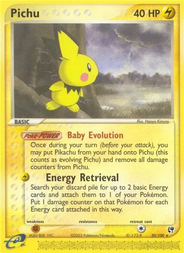 Pichu - 20/100 - Sandstorm