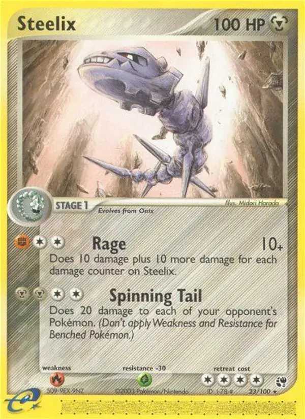 Steelix - 23/100 - Sandstorm