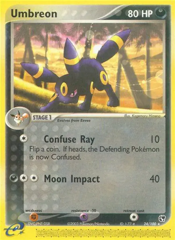 Umbreon - 24/100 - Sandstorm