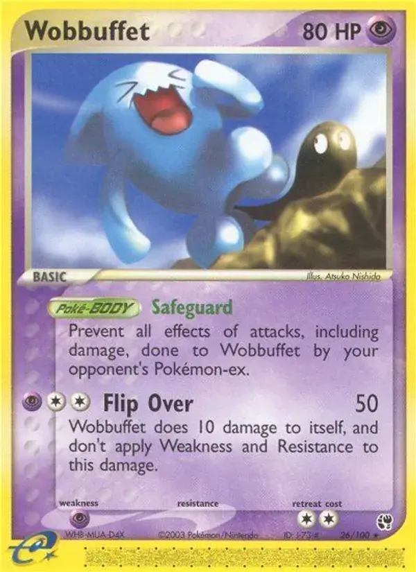 Wobbuffet - 26/100 - Sandstorm