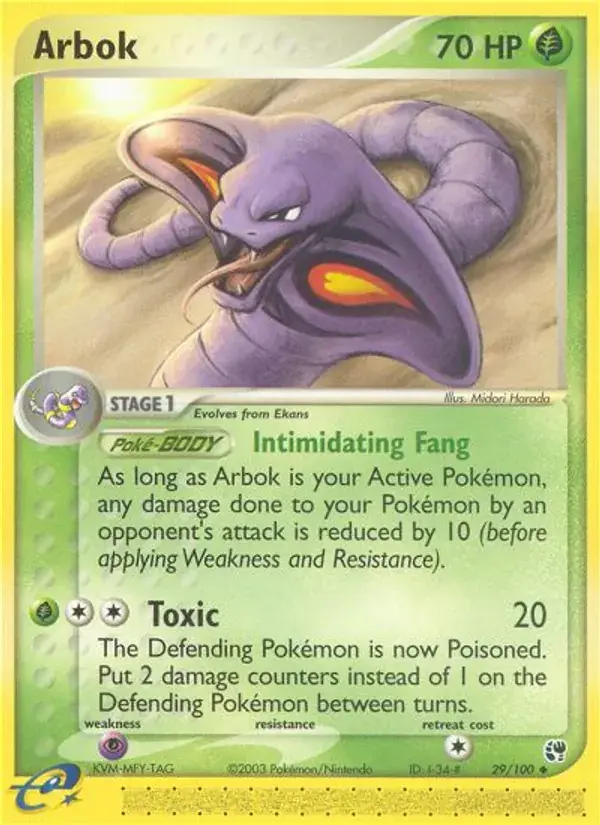 Arbok - 29/100 - Sandstorm