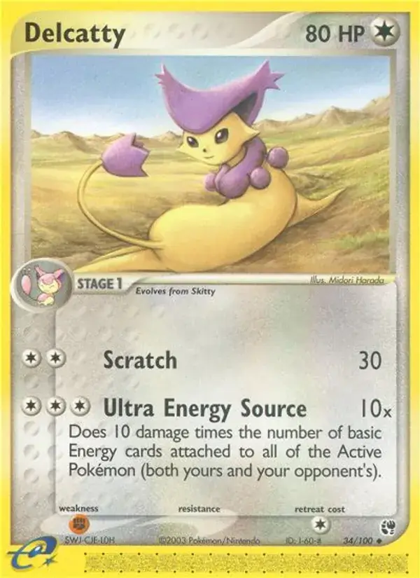 Delcatty - 34/100 - Sandstorm