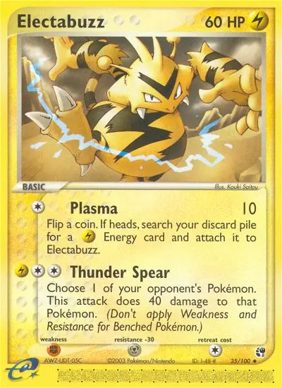 Electabuzz - 35/100 - Sandstorm
