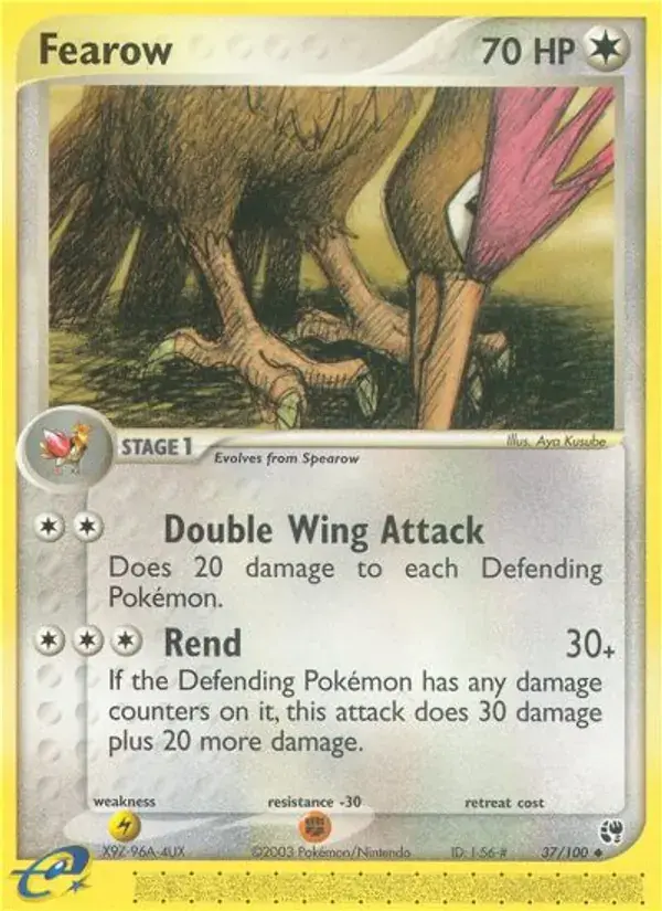 Fearow - 37/100 - Sandstorm