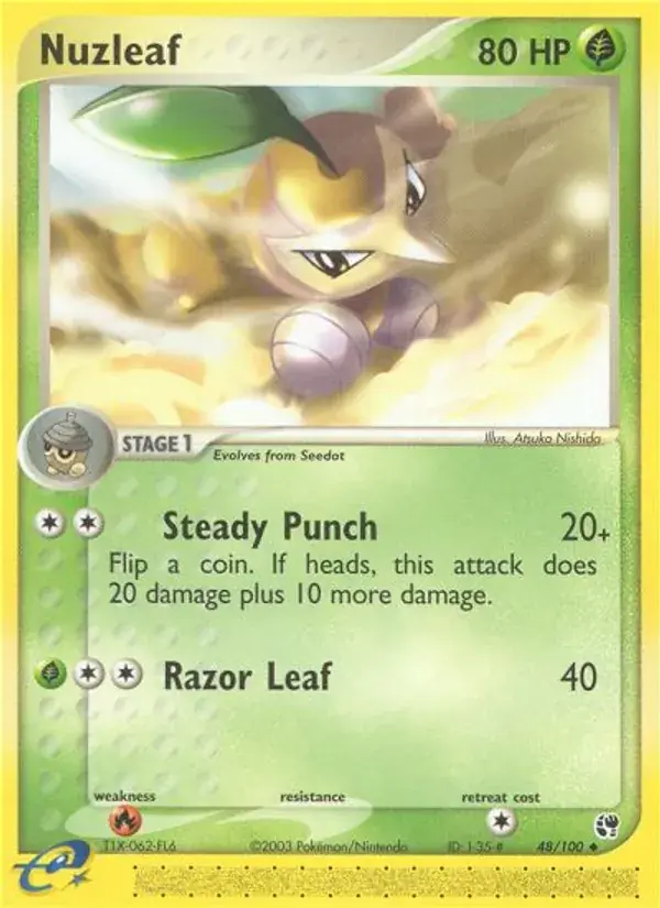 Nuzleaf - 48/100 - Sandstorm