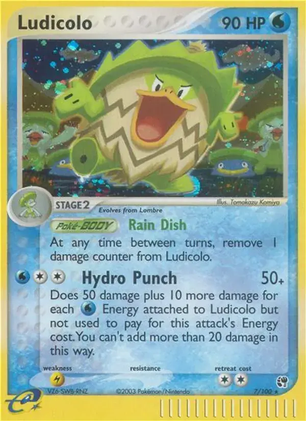 Ludicolo - 7/100 - Sandstorm