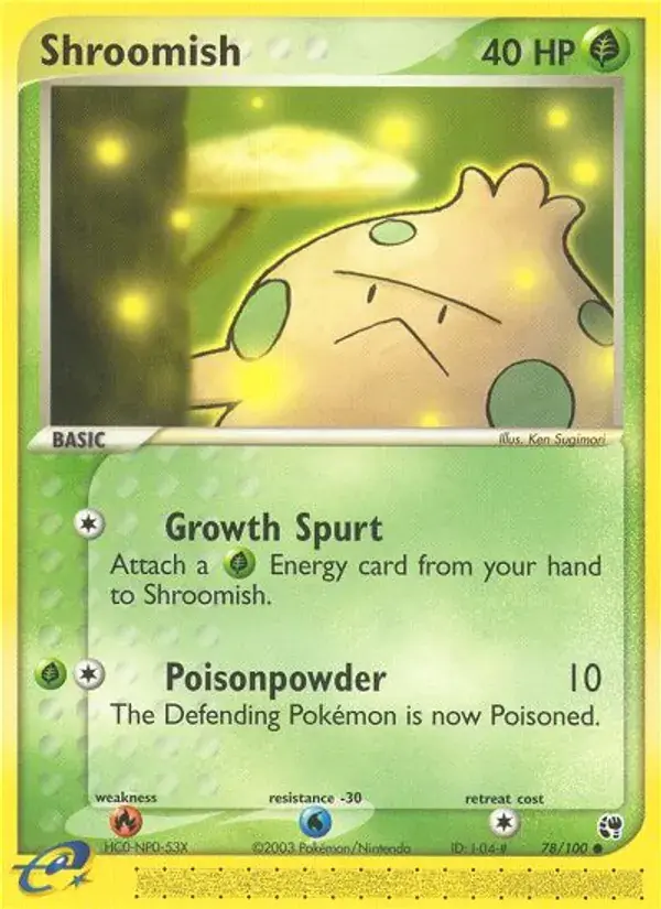 Shroomish - 78/100 - Sandstorm