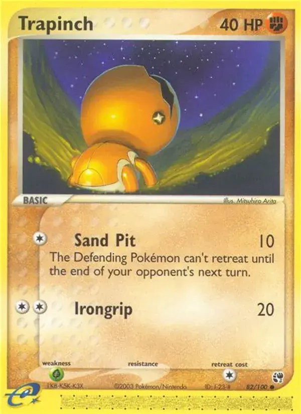 Trapinch - 82/100 - Sandstorm