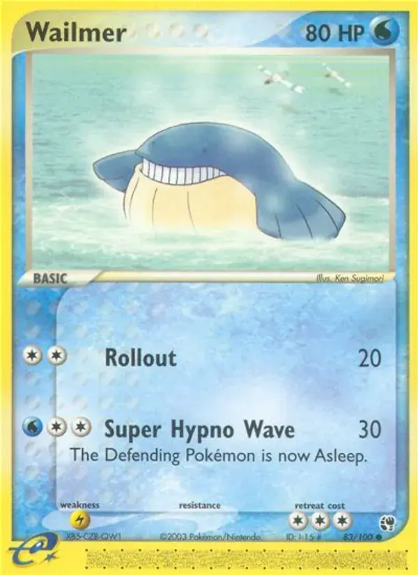 Wailmer - 83/100 - Sandstorm