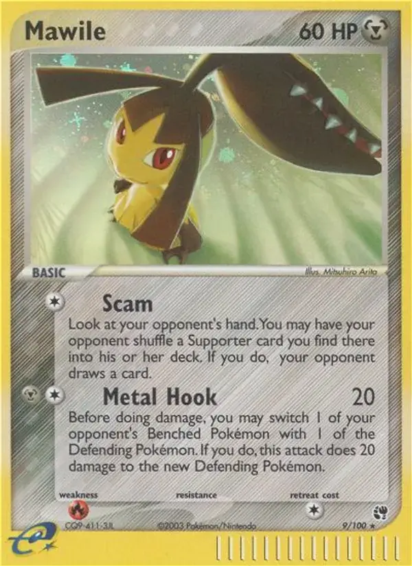 Mawile - 9/100 - Sandstorm