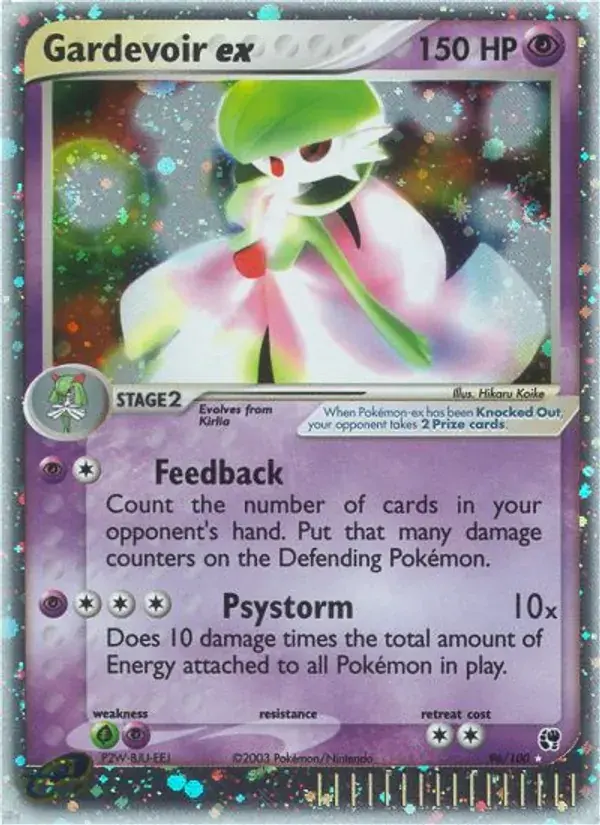 Gardevoir ex - 96/100 - Sandstorm