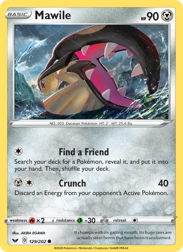 Mawile - 129/216 - Sword & Shield