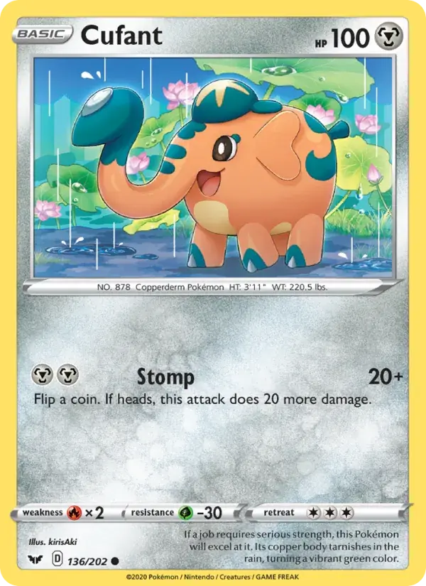 Cufant - 136/216 - Sword & Shield