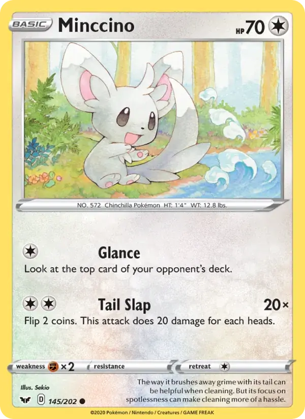 Minccino - 145/216 - Sword & Shield