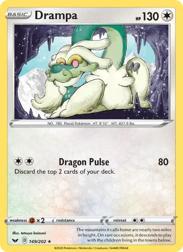 Drampa - 149/216 - Sword & Shield