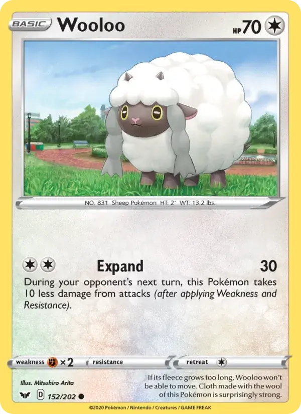 Wooloo - 152/216 - Sword & Shield