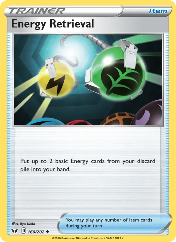 Energy Retrieval - 160/216 - Sword & Shield