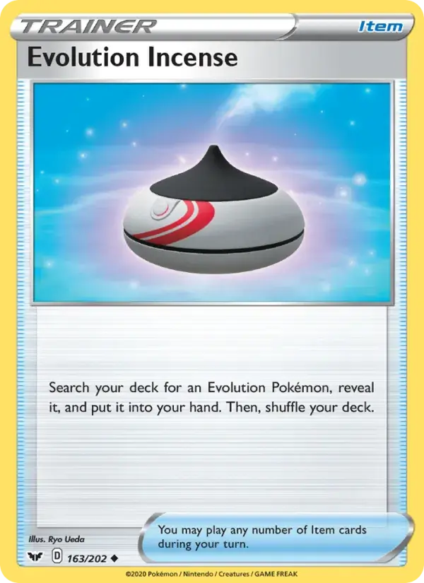 Evolution Incense - 163/216 - Sword & Shield