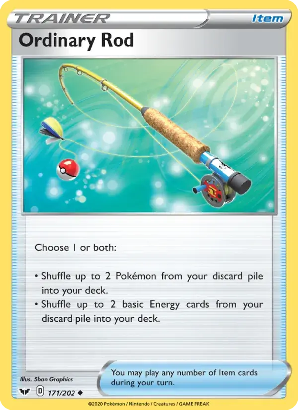 Ordinary Rod - 171/216 - Sword & Shield