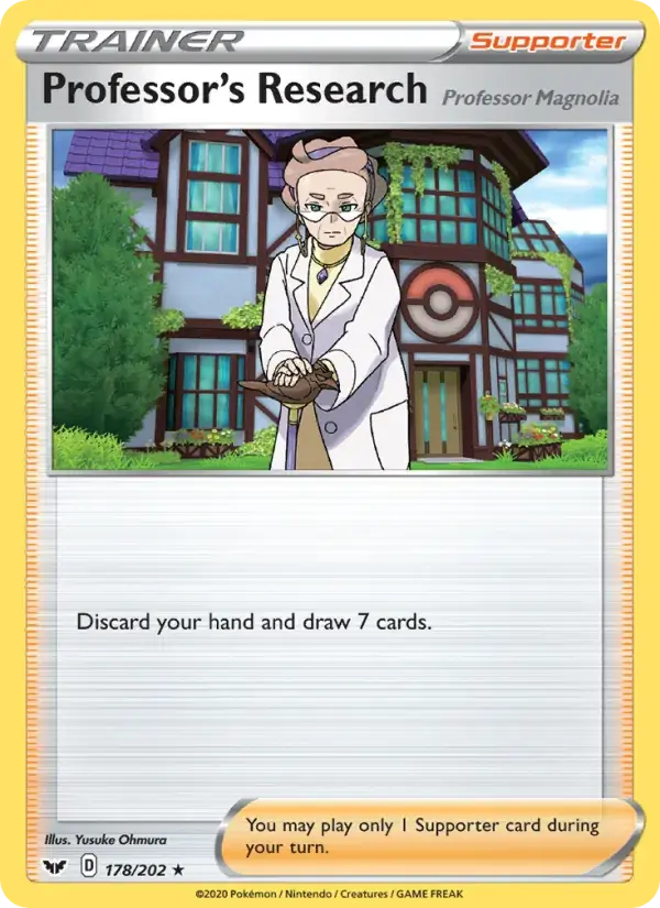 Professor's Research (Professor Magnolia) - 178/216 - Sword & Shield
