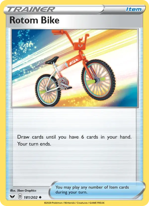 Rotom Bike - 181/216 - Sword & Shield