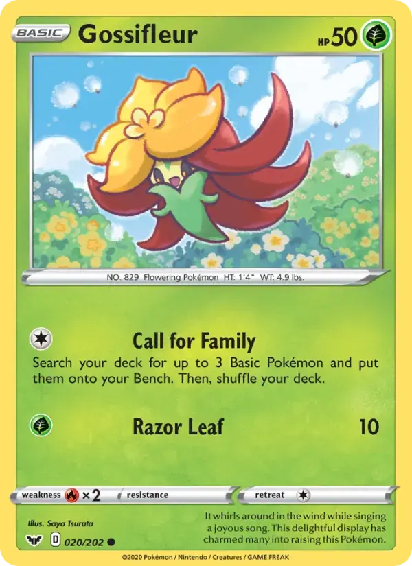 Gossifleur - 20/216 - Sword & Shield