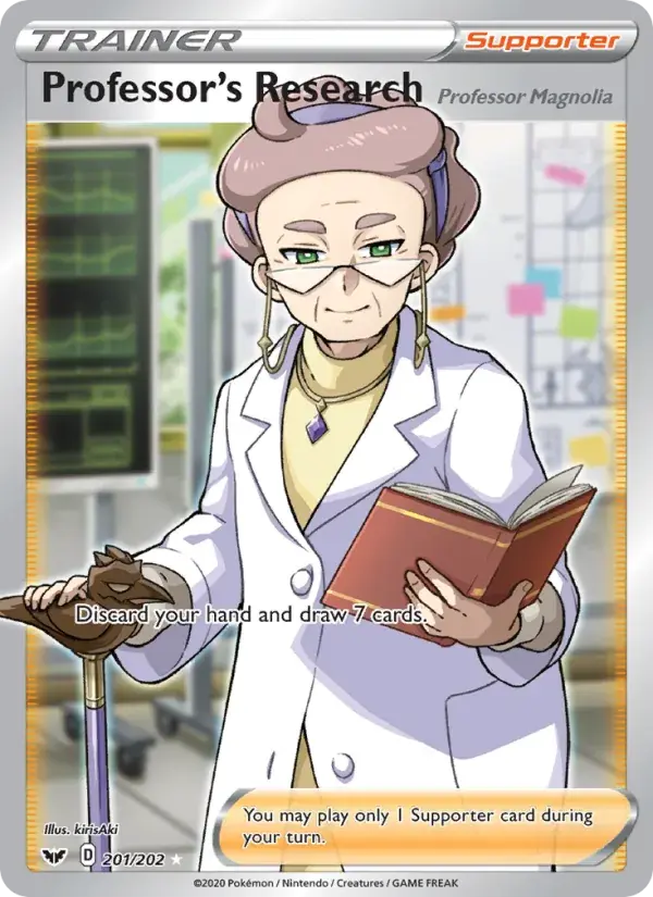 Professor's Research (Professor Magnolia) - 201/216 - Sword & Shield