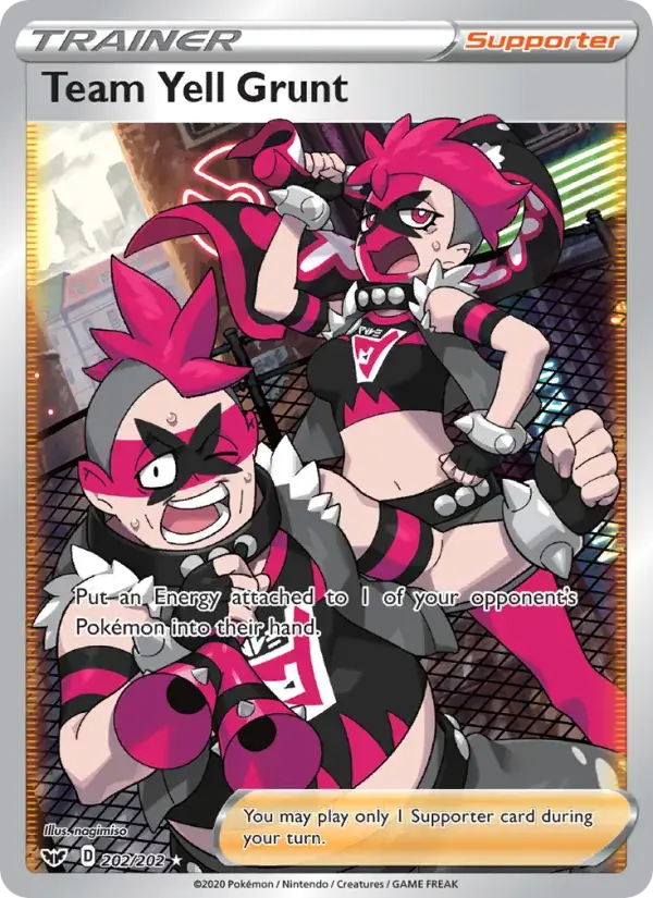 Team Yell Grunt - 202/216 - Sword & Shield