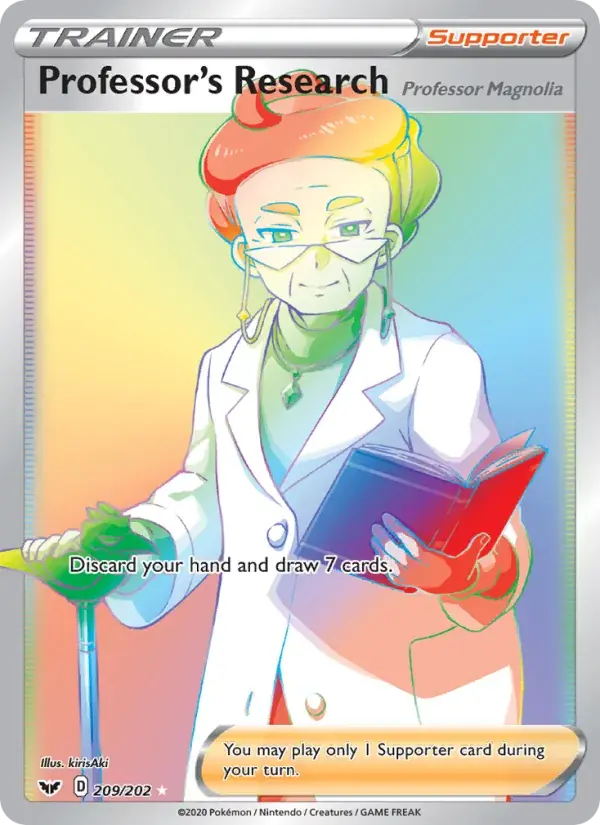 Professor's Research (Professor Magnolia) - 209/216 - Sword & Shield
