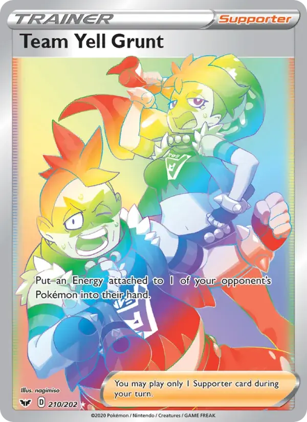 Team Yell Grunt - 210/216 - Sword & Shield