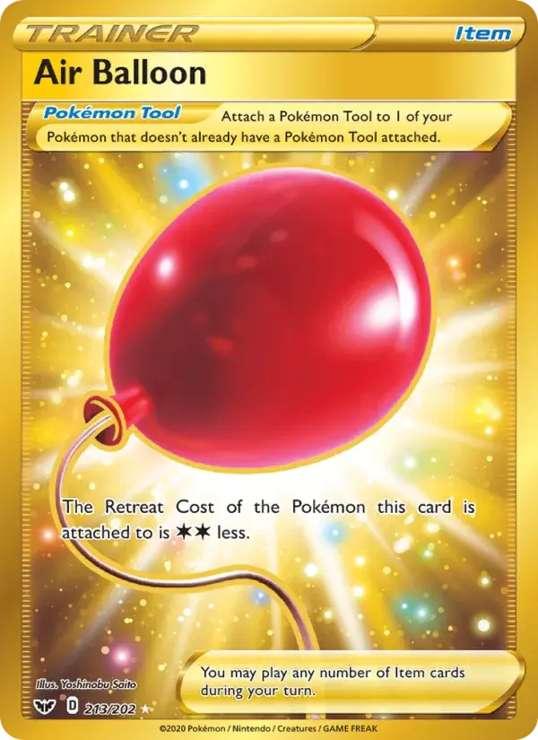 Air Balloon - 213/216 - Sword & Shield