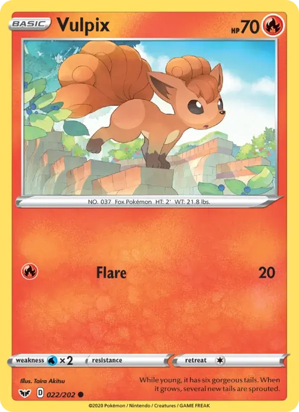 Vulpix - 22/216 - Sword & Shield