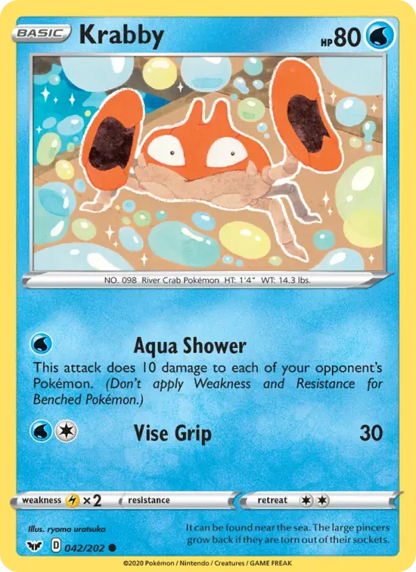 Krabby - 42/216 - Sword & Shield