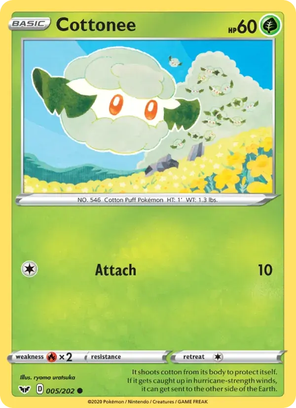 Cottonee - 5/216 - Sword & Shield
