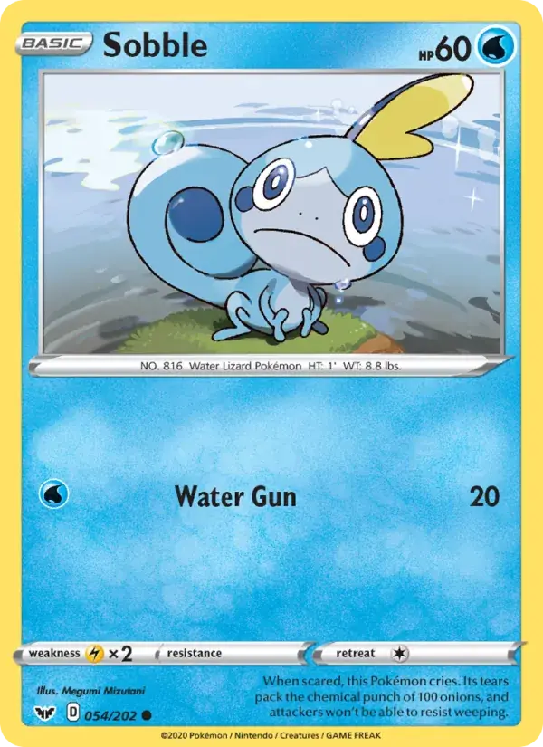 Sobble - 54/216 - Sword & Shield
