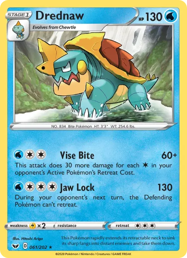 Drednaw - 61/216 - Sword & Shield