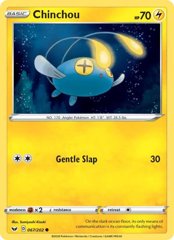 Chinchou - 67/216 - Sword & Shield