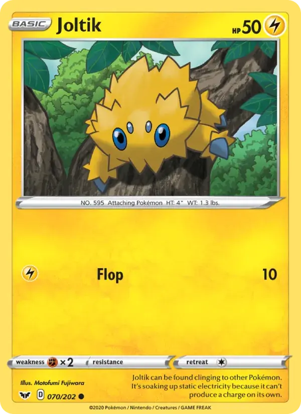 Joltik - 70/216 - Sword & Shield