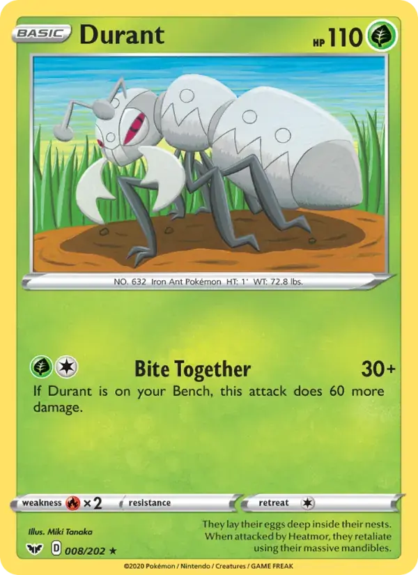 Durant - 8/216 - Sword & Shield