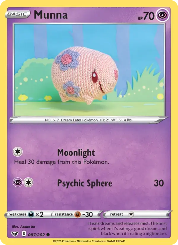 Munna - 87/216 - Sword & Shield