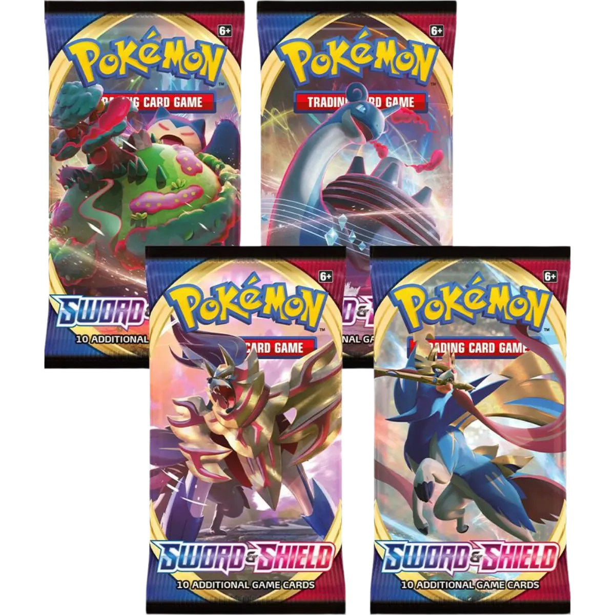 Sword and Shield: Base Set Booster Pack Art Set