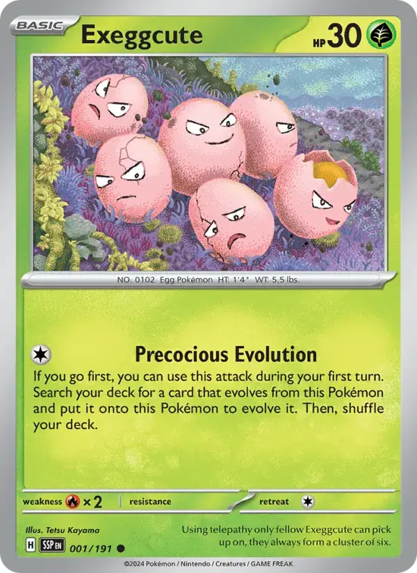 Exeggcute - 001/252 - Surging Sparks