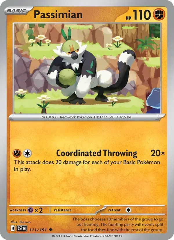 Passimian - 111/252 - Surging Sparks