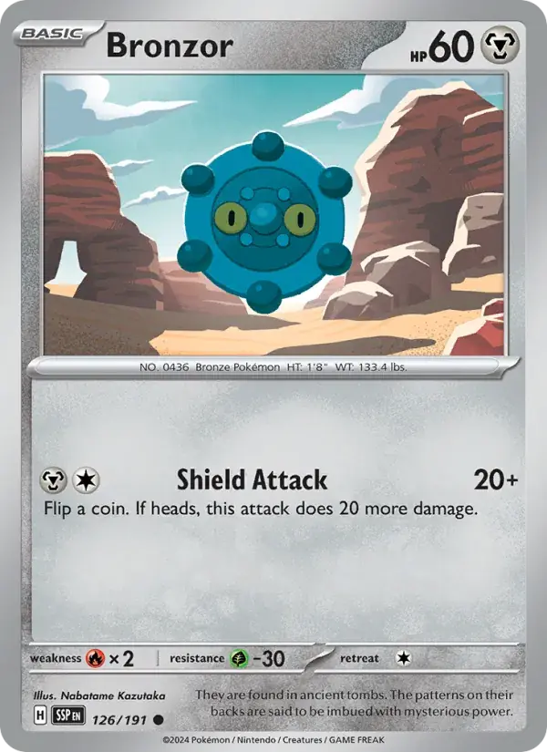 Bronzor - 126/252 - Surging Sparks