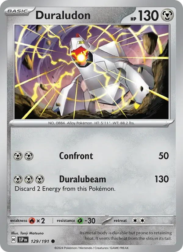 Duraludon - 129/252 - Surging Sparks