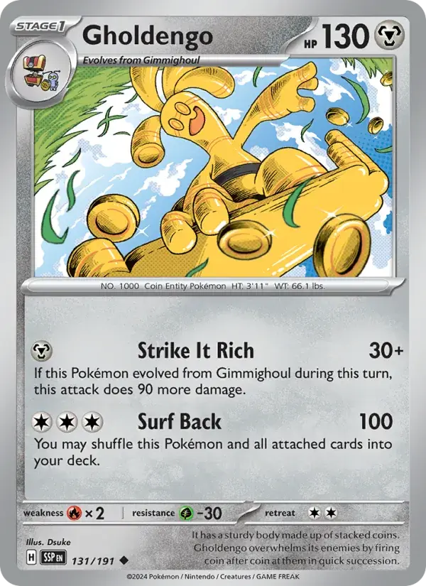 Gholdengo - 131/252 - Surging Sparks