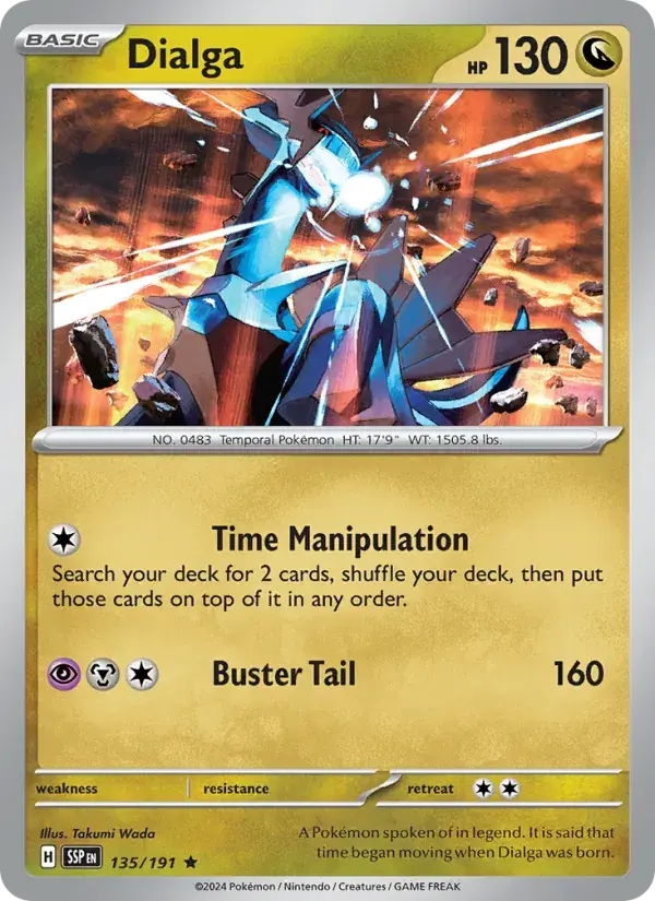 Dialga - 135/252 - Surging Sparks