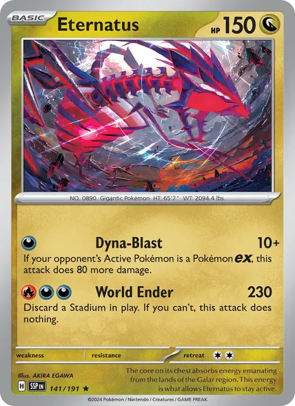 Eternatus - 141/252 - Surging Sparks