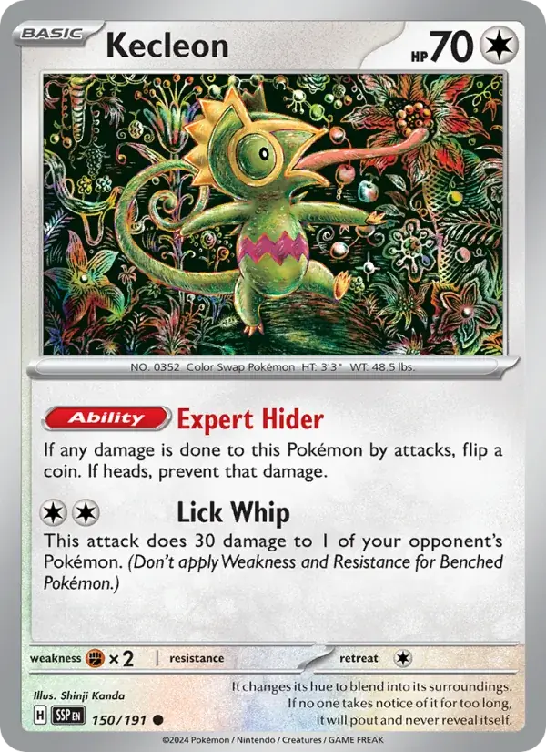 Kecleon - 150/252 - Surging Sparks