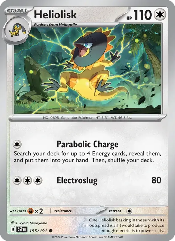 Heliolisk - 155/252 - Surging Sparks